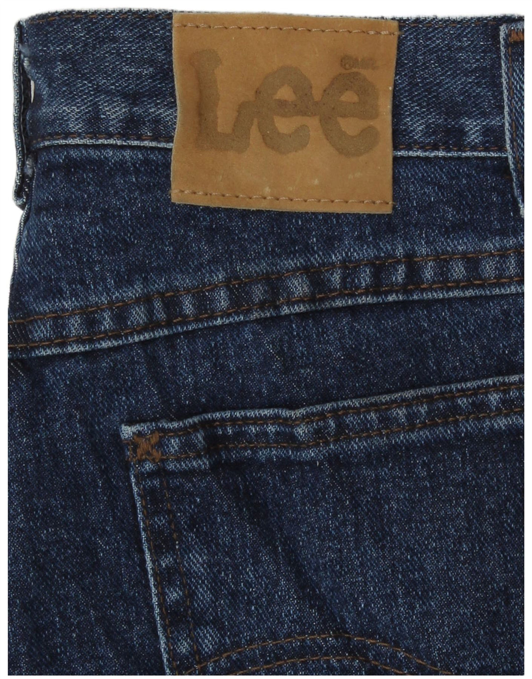 Lee Dame højtaljede denimshorts W28 Medium Blue