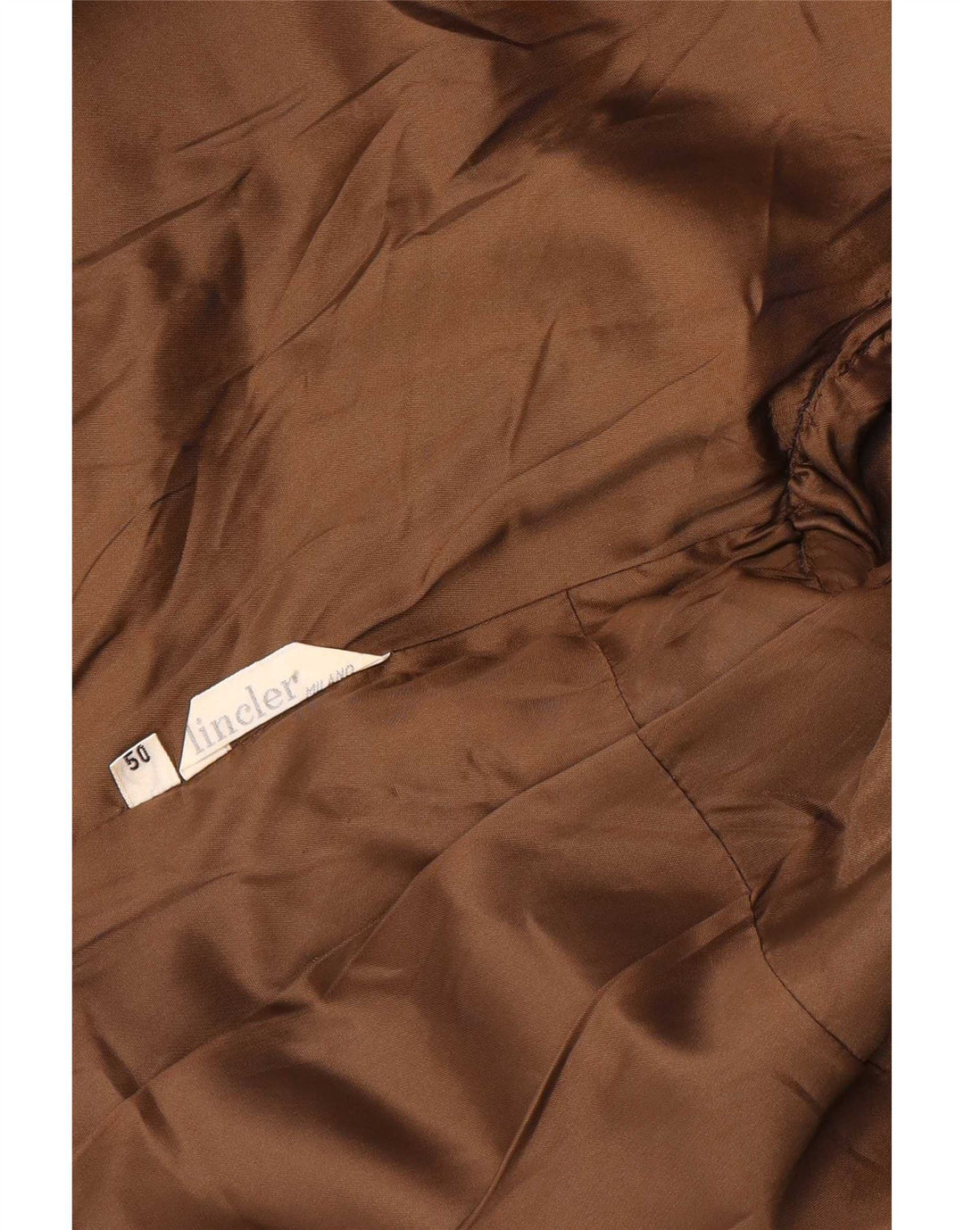 Vintage dame 3-knaps blazerjakke IT 50 XL Brun