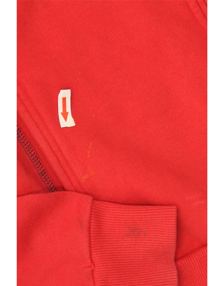 Sergio Tacchini Dame træningsdragt Topjakke UK 14 Medium Rød Bomuld