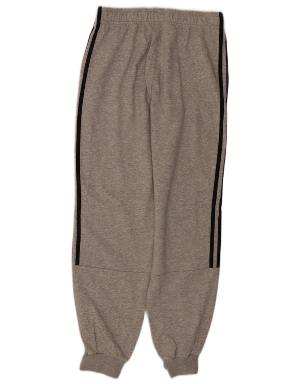 Adidas Drenge Træningsdragt Bukser Joggers 13-14 År Grå Bomuld