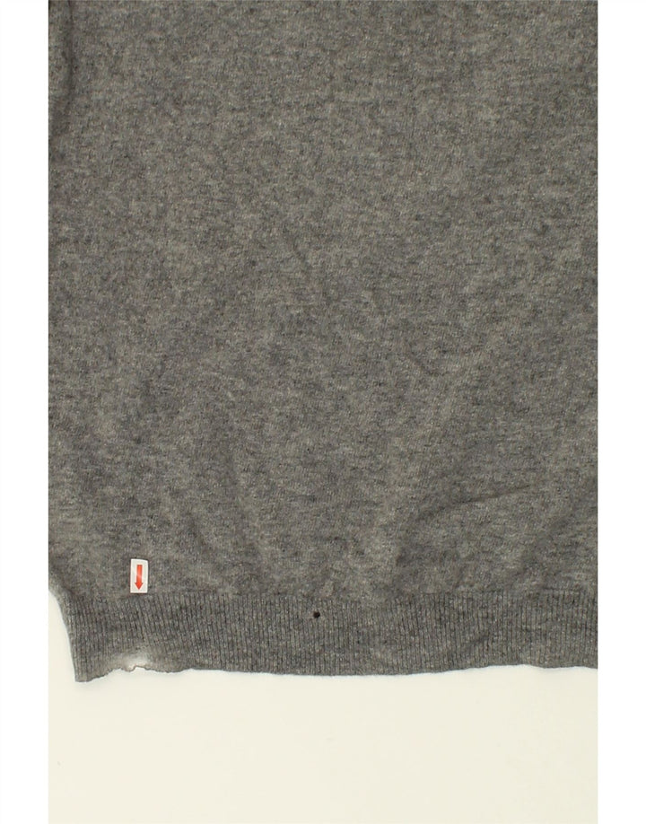 TIMBERLAND Womens Crew Neck Jumper Sweater UK 16 Large Grey Vintage Timberland and Second-Hand Timberland from Messina Hembry 