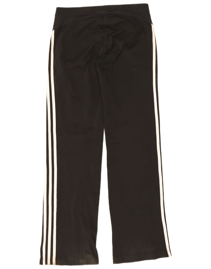 Adidas Womens Leggings UK 10 Small Black Polyester