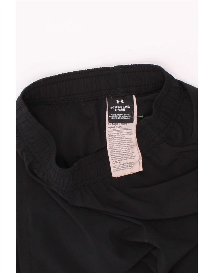 Under Armour Boys Træningsdragt Bukser Joggers 6-7 År Sort Polyester