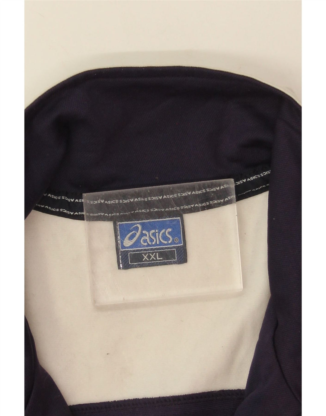 Asics Træningsdragt til mænd Top jakke 2XL Navy Blue Colourblock