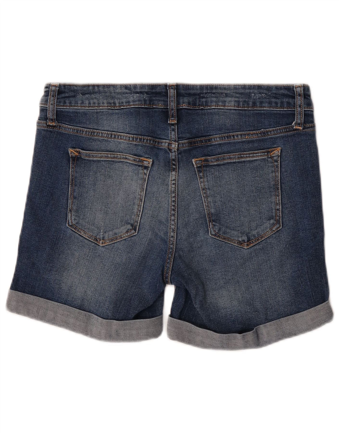 Gap Dame denim Shorts UK 12 Medium W32 Blå Bomuld
