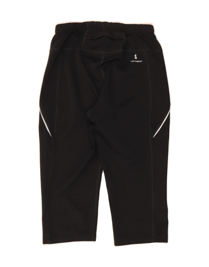 NEW BALANCE Womens Sport Shorts UK 12 Medium  Black Vintage New Balance and Second-Hand New Balance from Messina Hembry 
