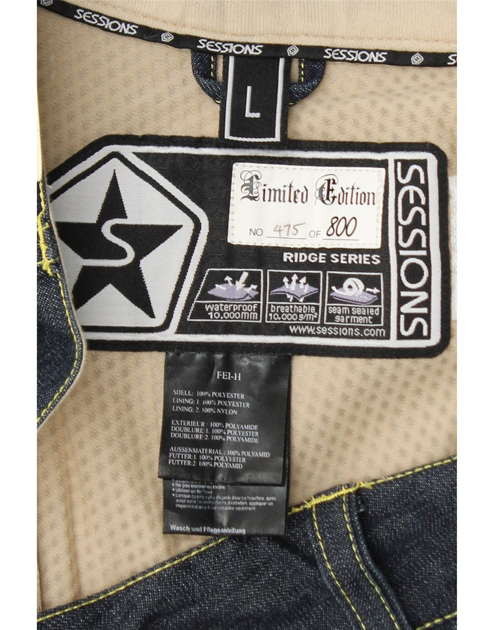 Sessions Herre Limited Edition Straight Jeans Large W38 L33 Navy Blue
