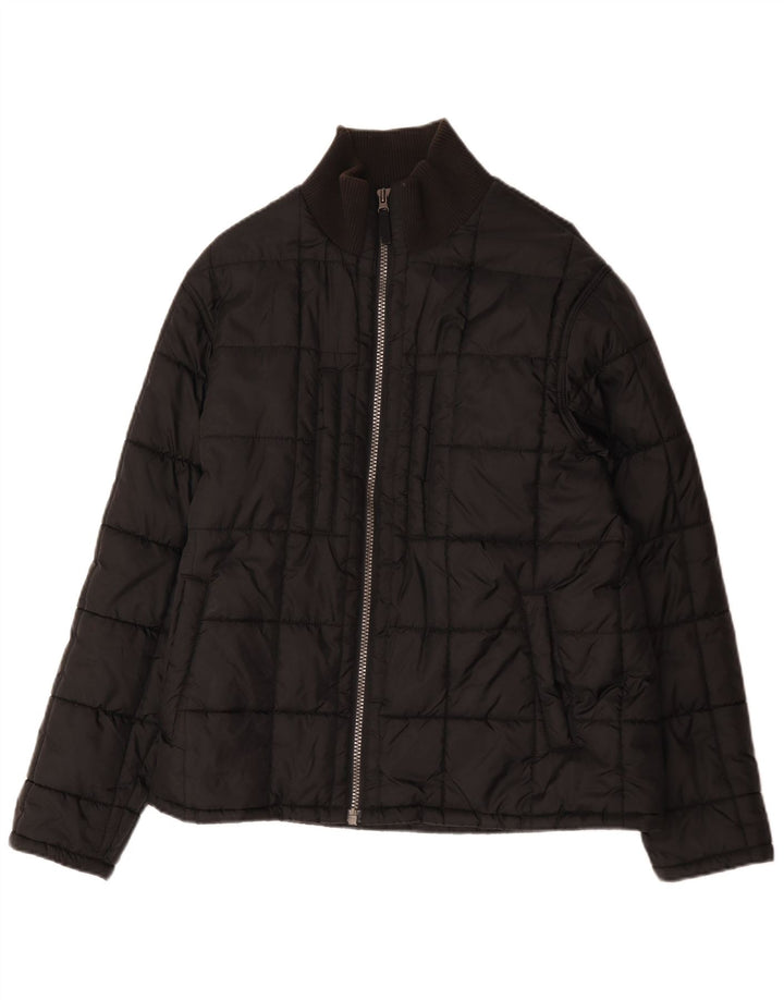 Timberland Polstret Herrejakke UK 40 Stor Sort Nylon