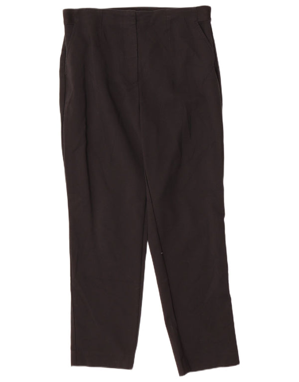 Marks & Spencer koniske Chinobukser til kvinder UK 14 Medium W32 L27 Sort