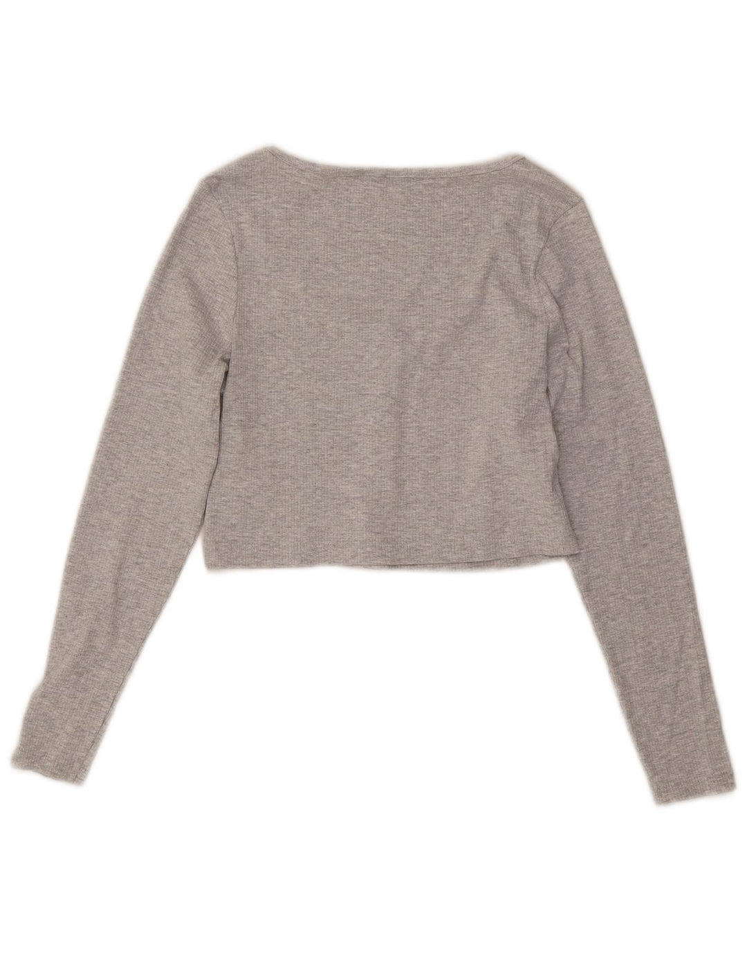 Puma Langærmet Crop Top til kvinder DK 18 XL Grå