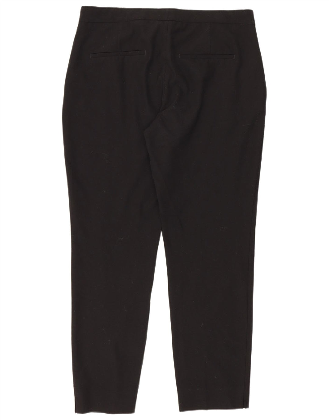 Zara Dame Slim Suit Bukser EU 38 Small W28 L26 Sort