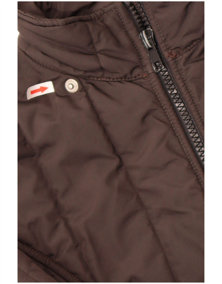 Refrigiwear Womens Cruz Windbreaker Coat UK 14 Medium Brun Nylon