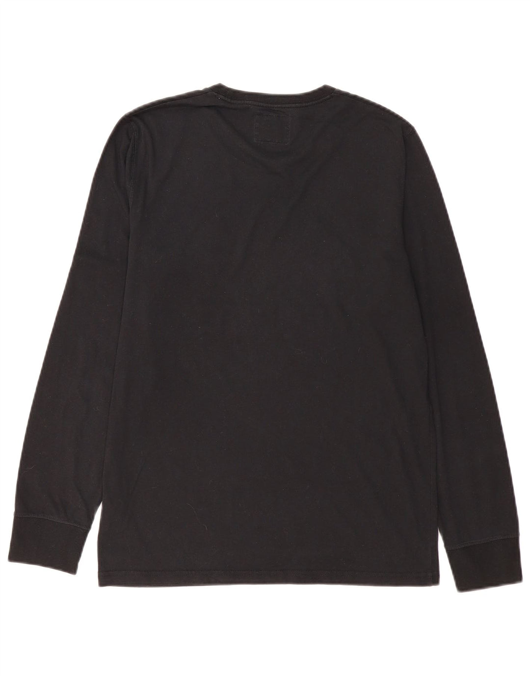 Abercrombie & Fitch Herre grafisk top langærmet lille sort bomuld