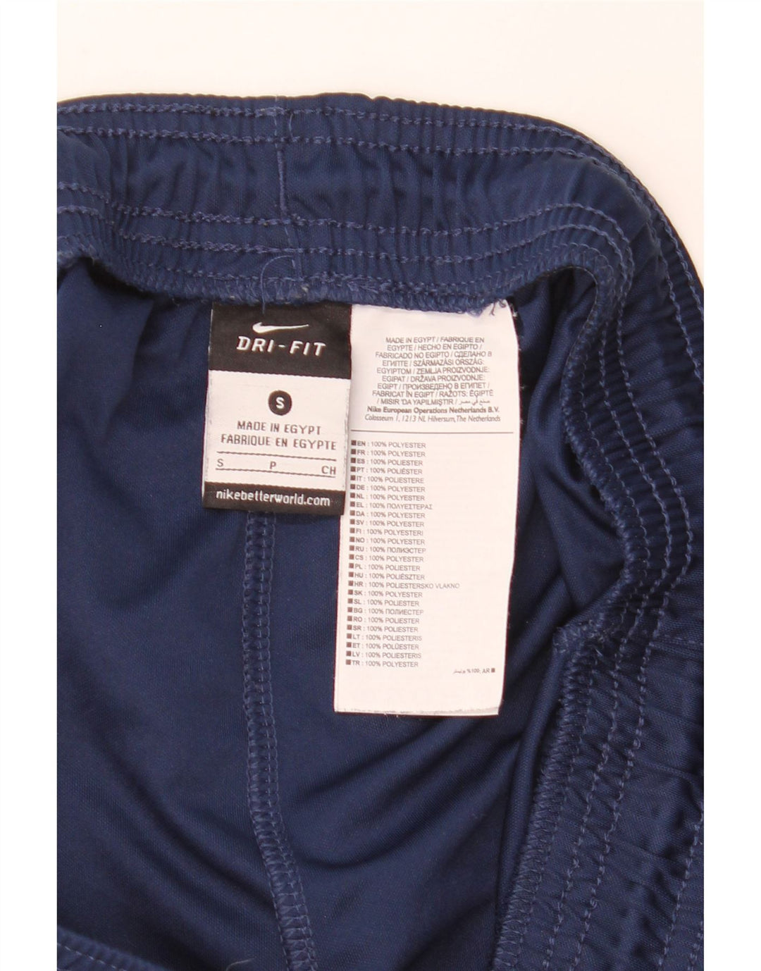 Nike Herre Dri Fit sportsshorts Små marineblå polyester