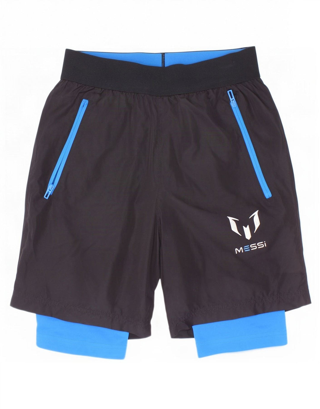 Adidas drenge MESSI Sportshorts 9-10 år Sort polyester