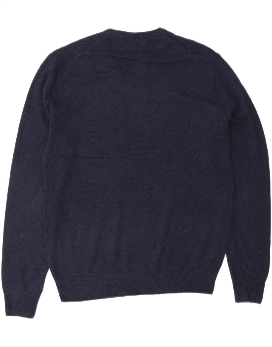 POLO RALPH LAUREN Herre V-hals sweater Medium Marineblå Uld