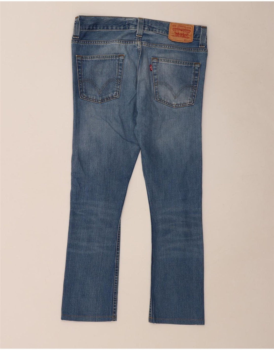 Levi's Herre 512 Bootcut Jeans W34 L27 Blå