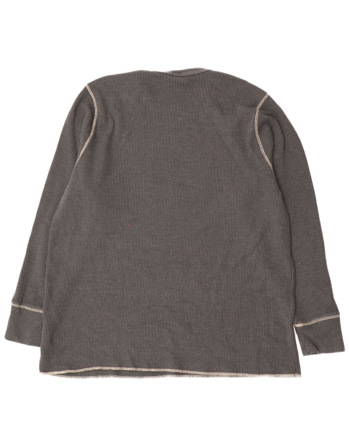 Nike Herre Top Langærmet 3XL Grå Bomuld
