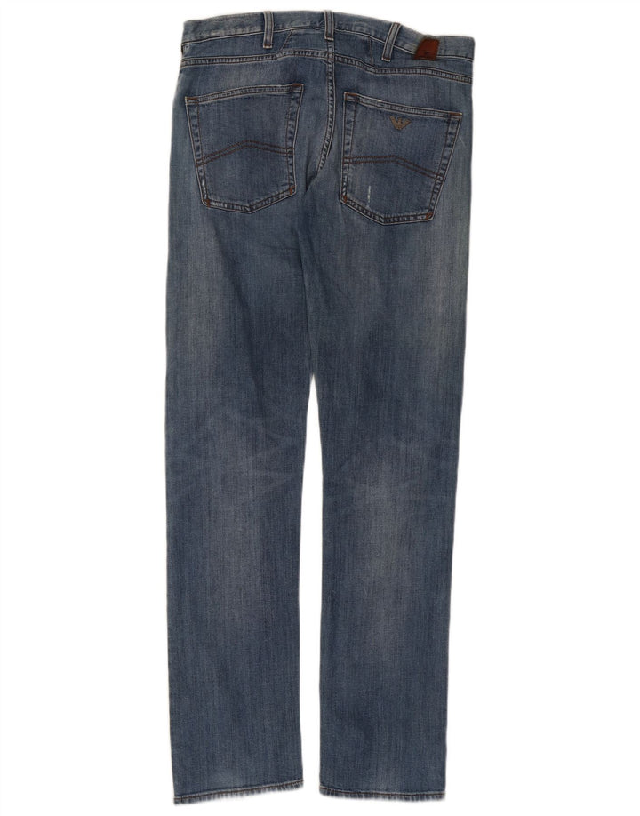 Armani Herre J45 Slim Jeans W32 L31 Blå