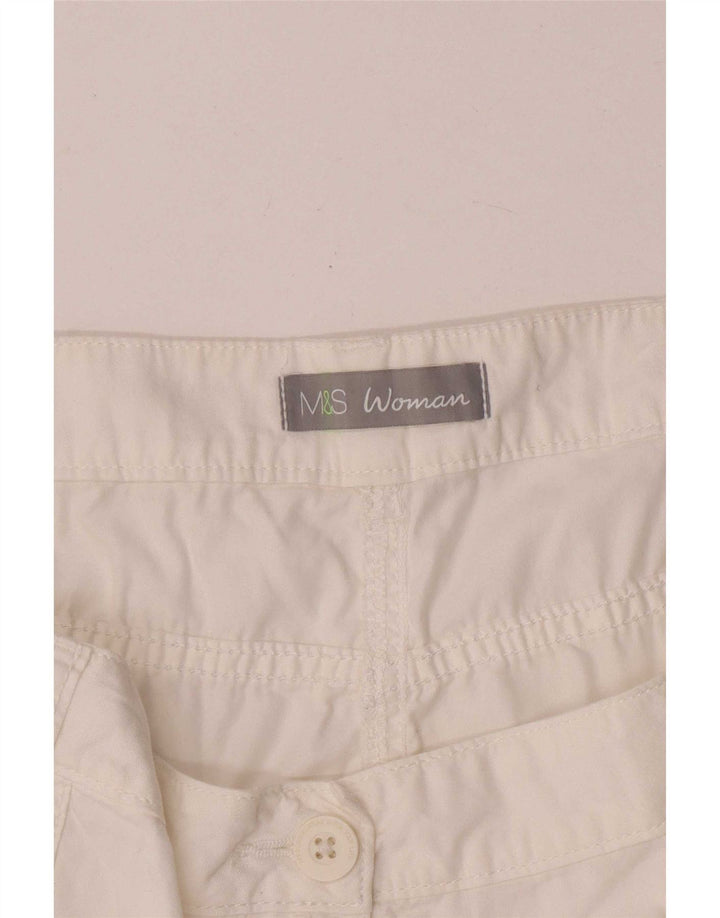 Marks & Spencer Dameshorts W44 3XL Hvid