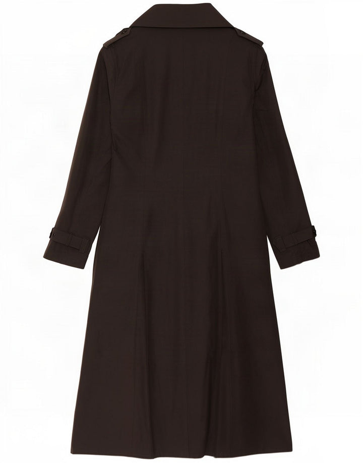 Pianura Studio Dame Overfrakke IT 44 Medium Sort Polyester