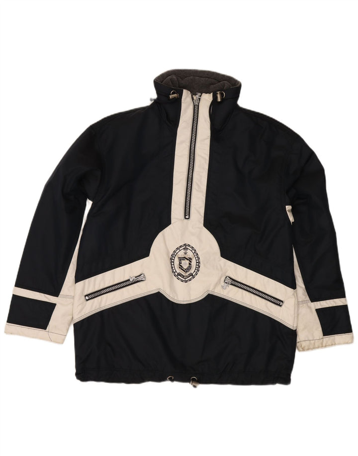 Sportalm Herre grafisk skijakke EU 38 Medium Navy Blue Colourblock