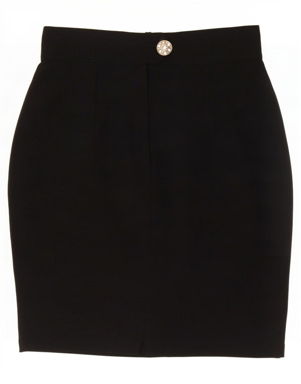Fusion Womens Pencil Skirt Medium W28 Sort viskose
