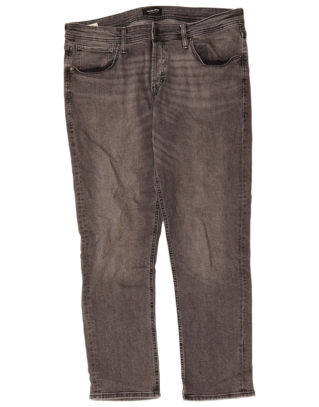 Jack & Jones Herre Slim Jeans W38 L32 Grå Bomuld