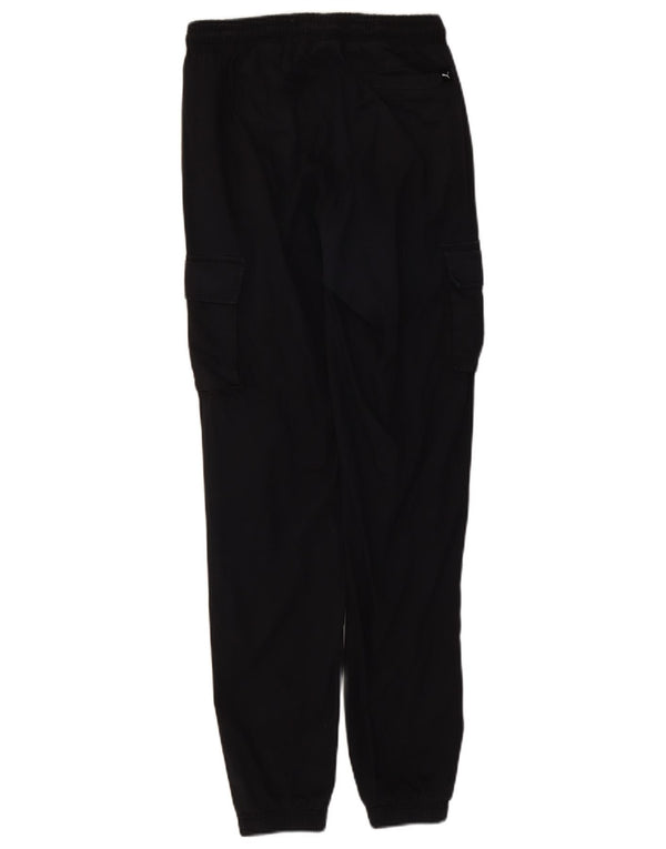 Puma Herre Grafiske Joggers Cargo Bukser Small W27 L31 Sort Bomuld