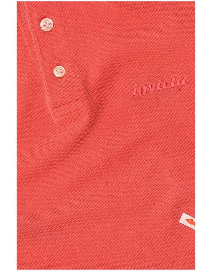 Invicta Langærmet Polo Shirt til mænd Stor rød bomuld