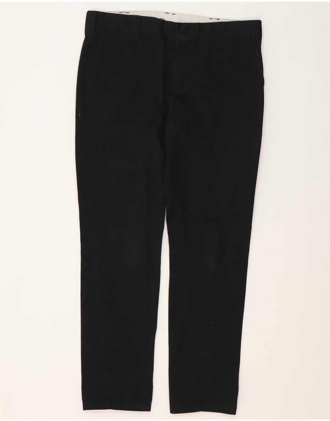 Dickies Herre Slim Fit Chino Bukser W33 L32 Sort Polyester