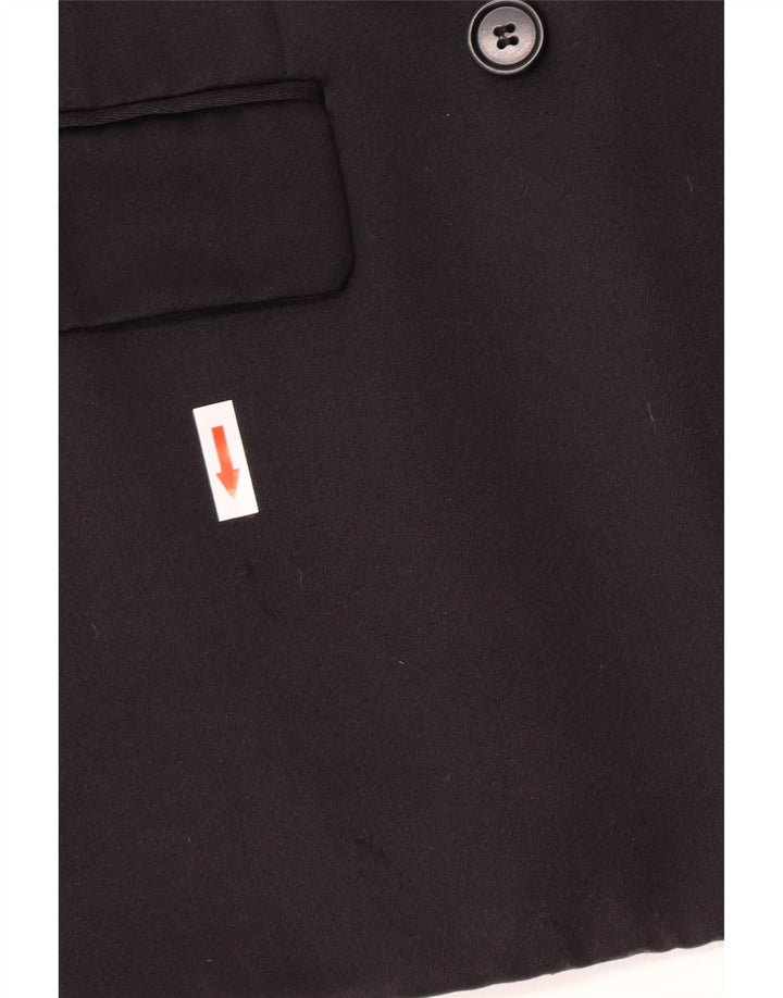 Hugo Boss Herre dobbeltradet blazerjakke EU 48 Medium Navy Blue