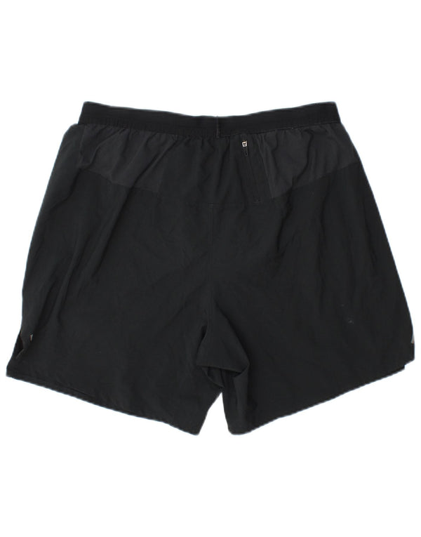 Nike Herre Dri Fit sportsshorts store marineblå polyester