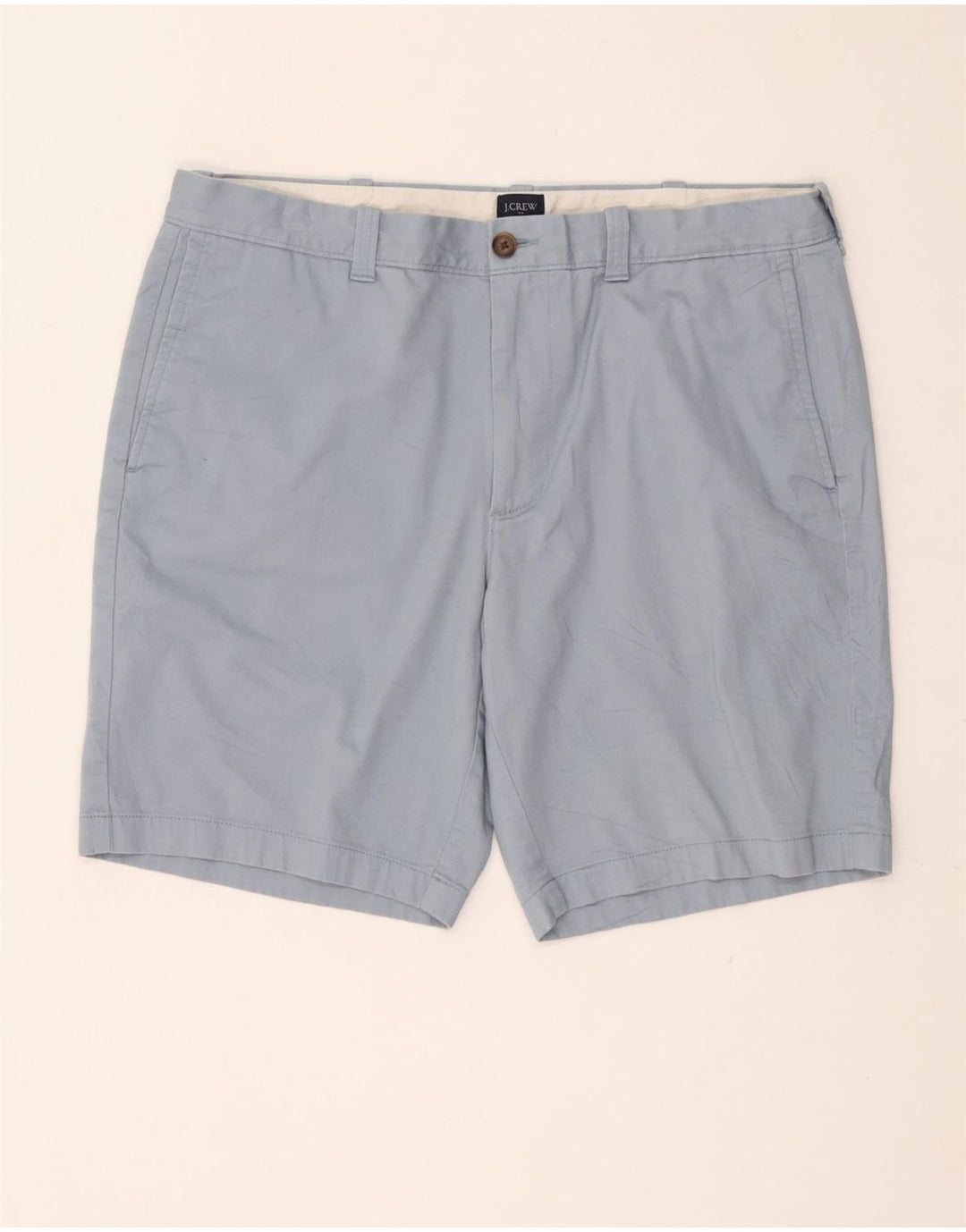 J. CREW Chino-shorts til mænd W36 store blå bomuld