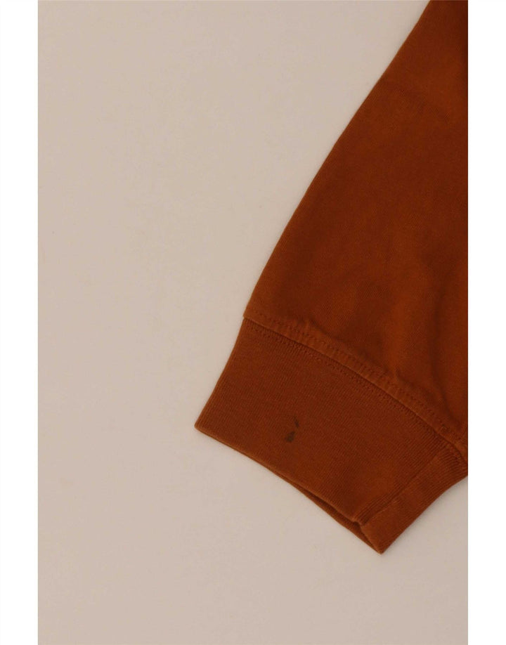 Wrangler Herre Top Langærmet Medium Brun Bomuld