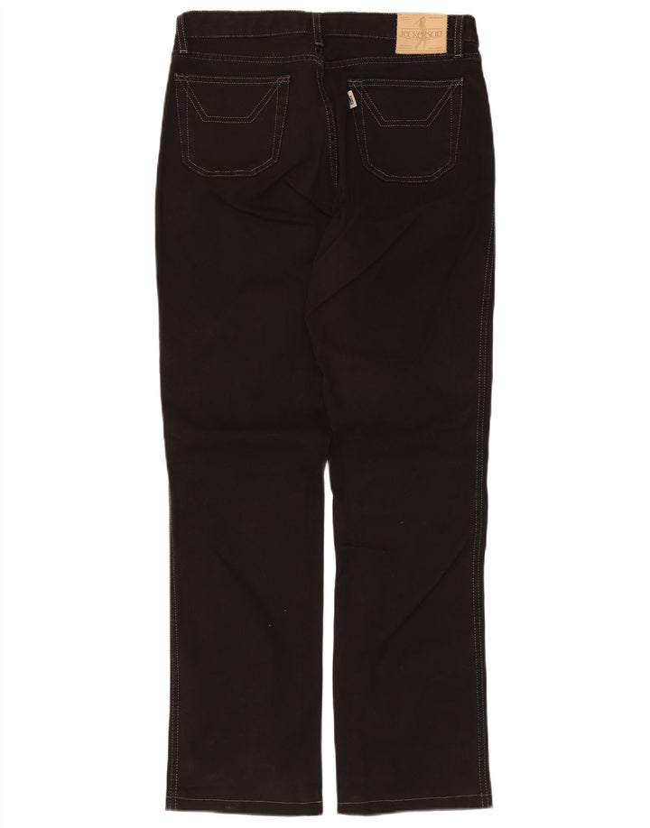 Jeckerson lige jeans til kvinder W29 L30 sort bomuld