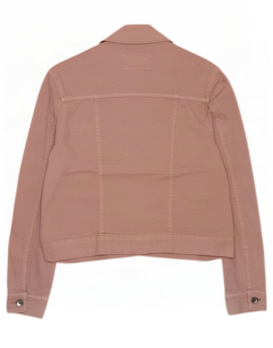 Marks & Spencer Dame denimjakke UK 14 Large Pink Bomuld