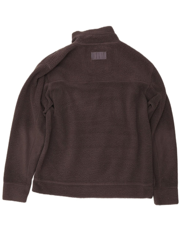 WEIRD FISH Fleecejakke til mænd UK 40 Large Grå Polyester