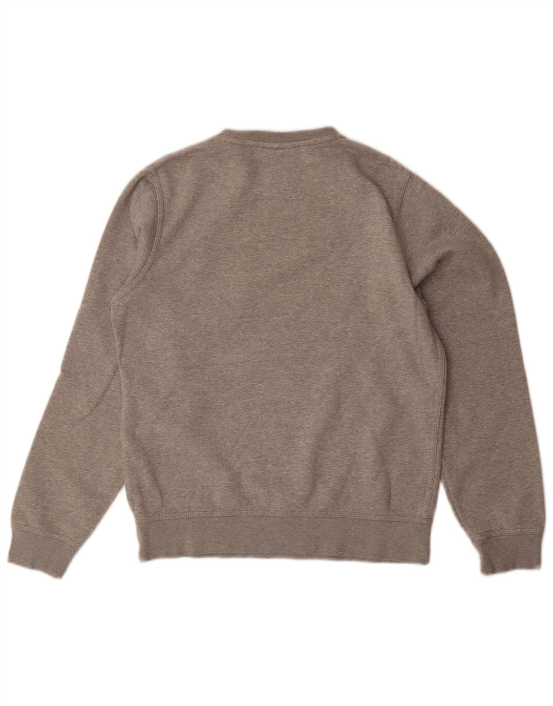 Nike Sweatshirt til mænd, lille grå flækket bomuld