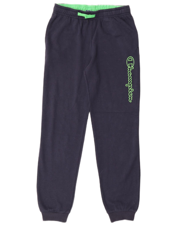 Champion Drenge træningsdragt Bukser Joggers 11-12 år Large Navy Blue