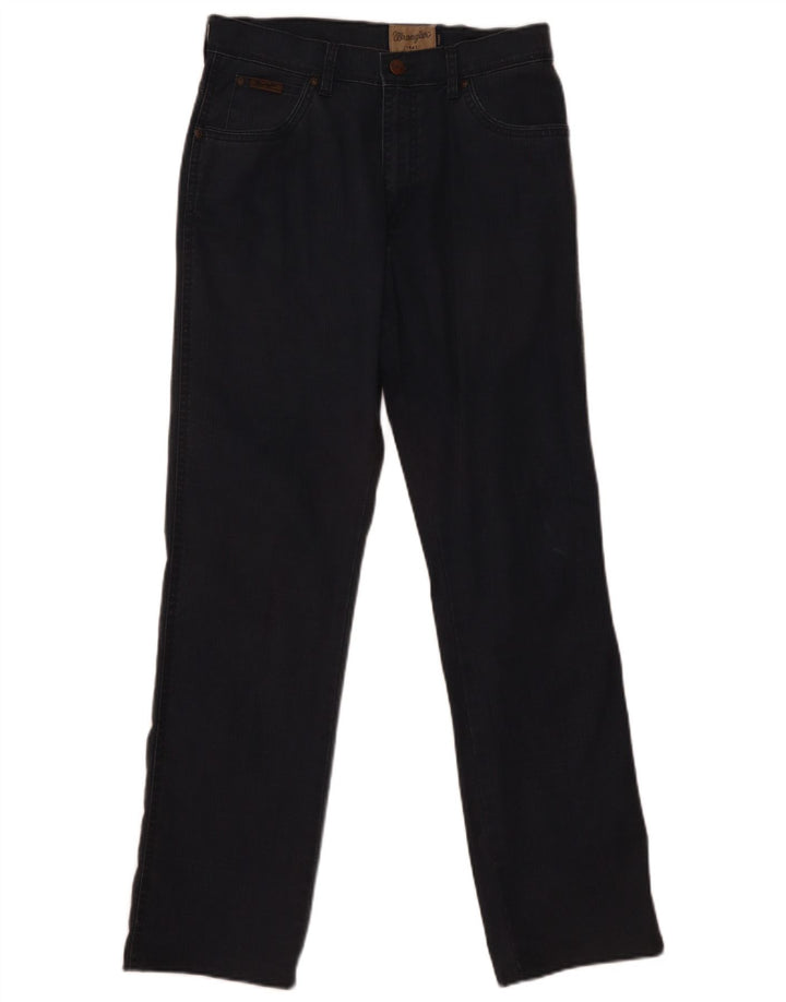 Wrangler Herre Texas Stretch Straight Jeans W32 L32 Marineblå Bomuld