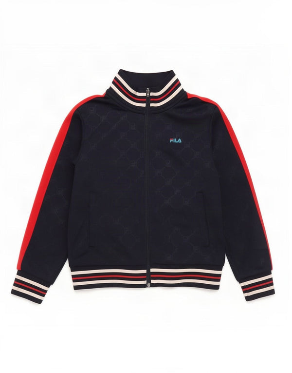 Fila Boys Grafisk træningsdragt Topjakke 9-10 år Navy Blue Sports