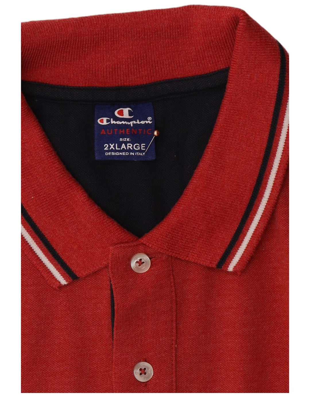 CHAMPION Polo Shirt til mænd 2XL Rød