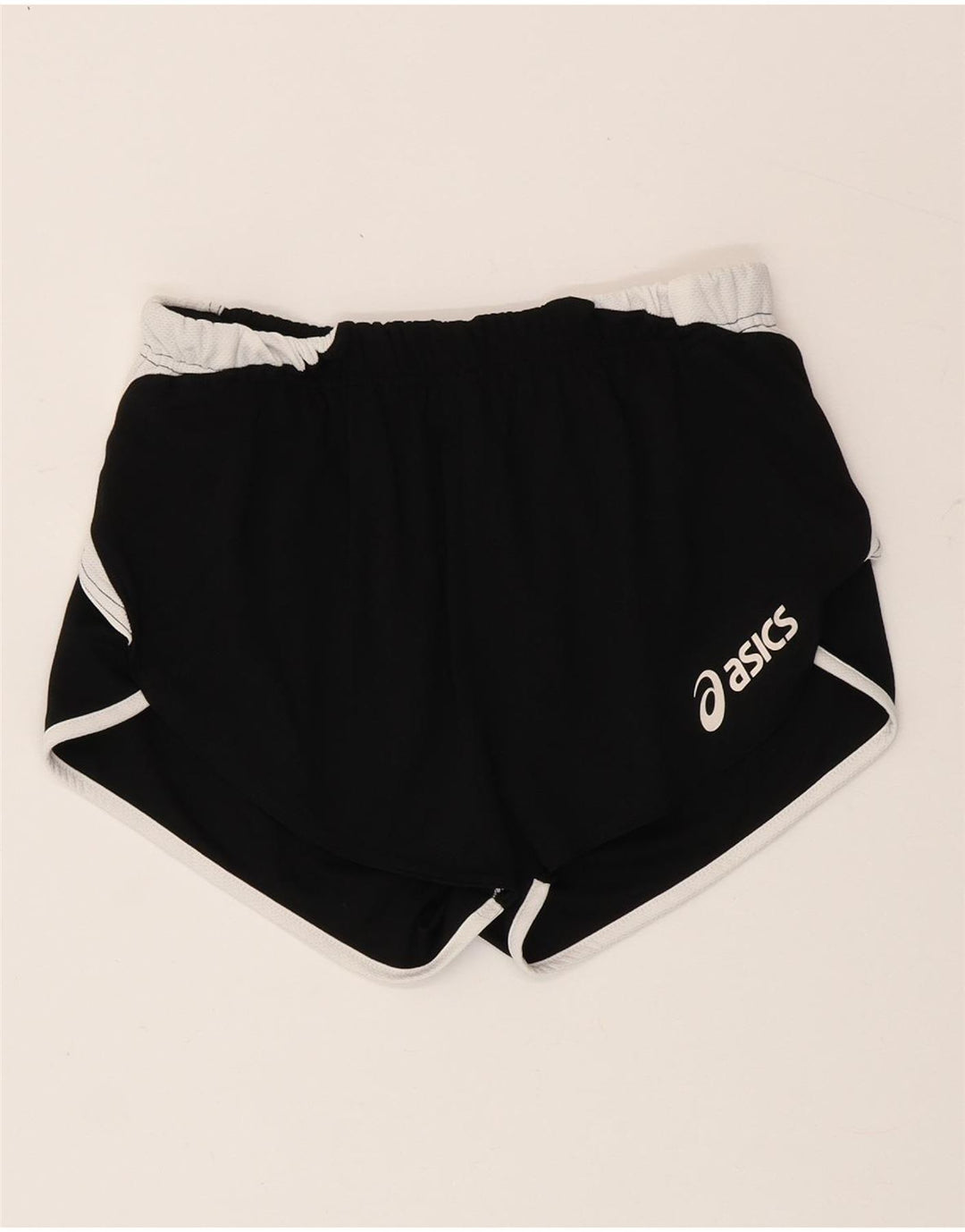 Asics Sportsshorts til kvinder UK 8 Small Black Colourblock Polyester