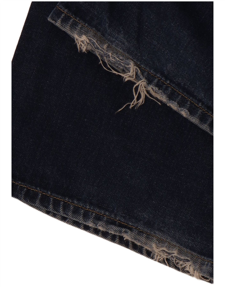 HUGO BOSS Straight jeans til mænd W31 L34 Marineblå bomuld