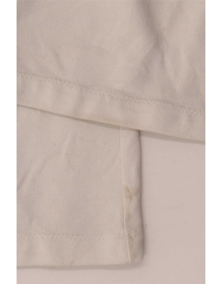 Champion Womens træningsdragt Bukser UK 14 Medium White Bomuld