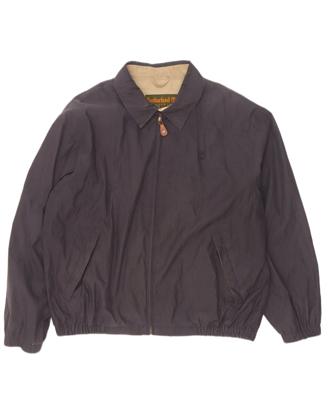 Timberland Herre Bomber Jacket UK 42 XL Navy Blue Polyester