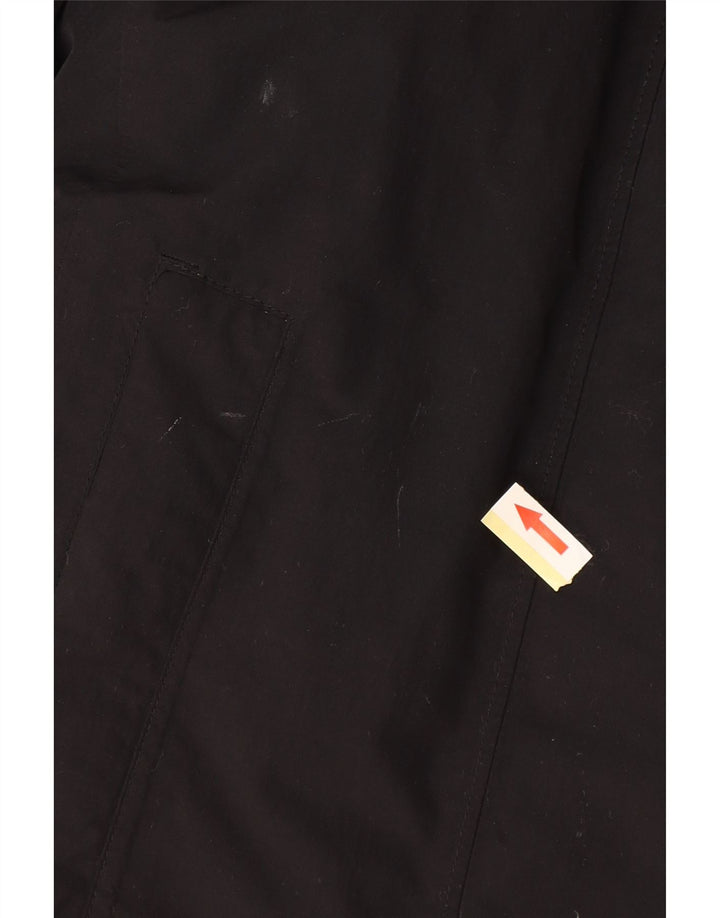 THE NORTH FACE Dameoversized hættepolstret frakke UK 6 XS sort nylon