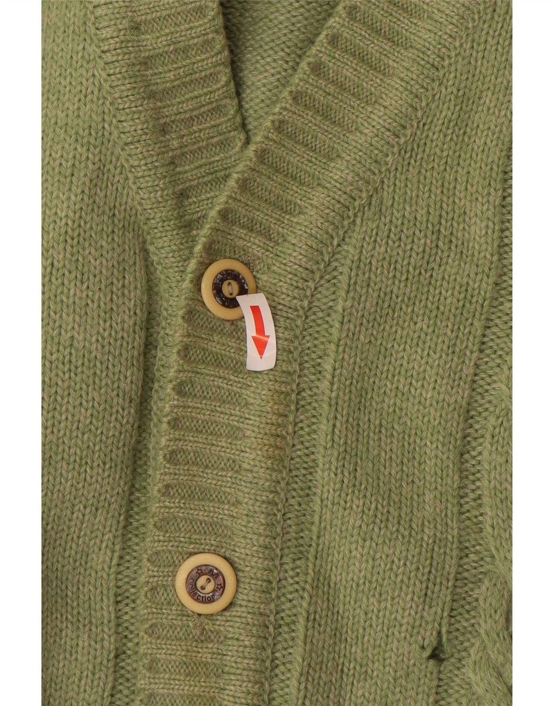 Malagrida herre cardigan sweater Medium Green