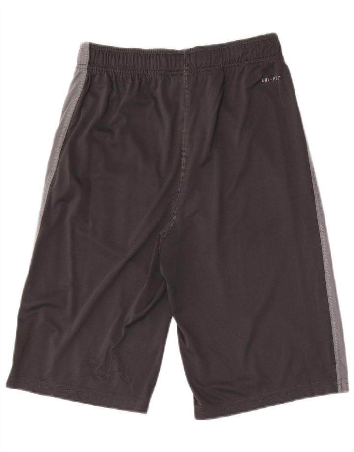 NIKE Dri Fit sportsshorts til mænd, store grå polyester